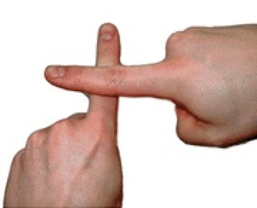 Tien Chinees, hand en vingers Tien Chinees, hand en vingers