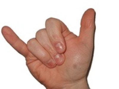 Zes Chinees, hand en vingers Zes Chinees, hand en vingers