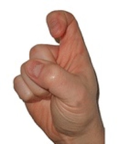 Negen Chinees, hand en vingers Negen Chinees, hand en vingers